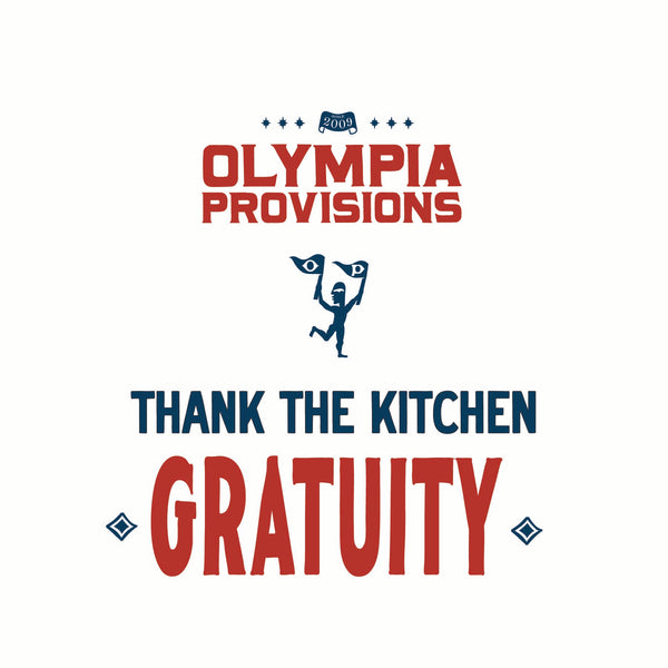 Optional Kitchen Gratuity