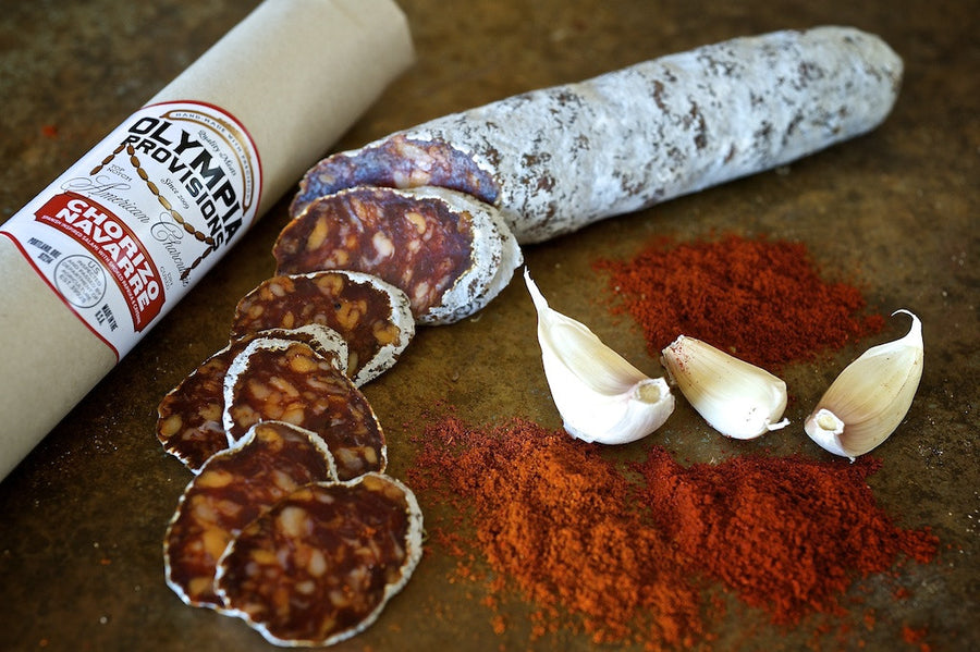 Chorizo Navarre Olympia Provisions sausages